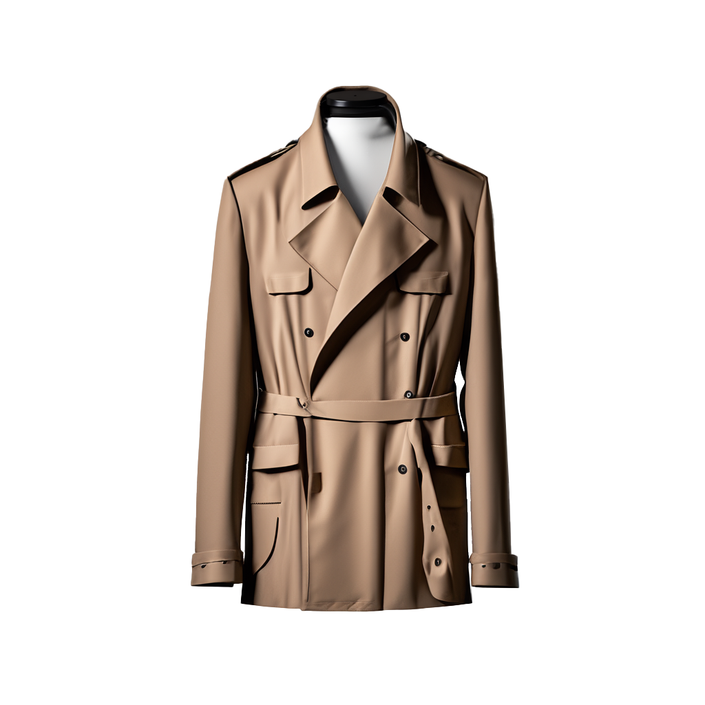 Tailored Fit Trench Coat