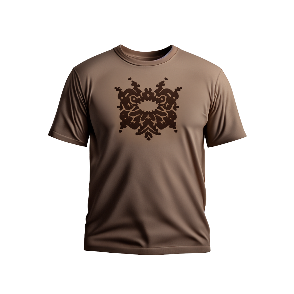 Round Neck Print Tee