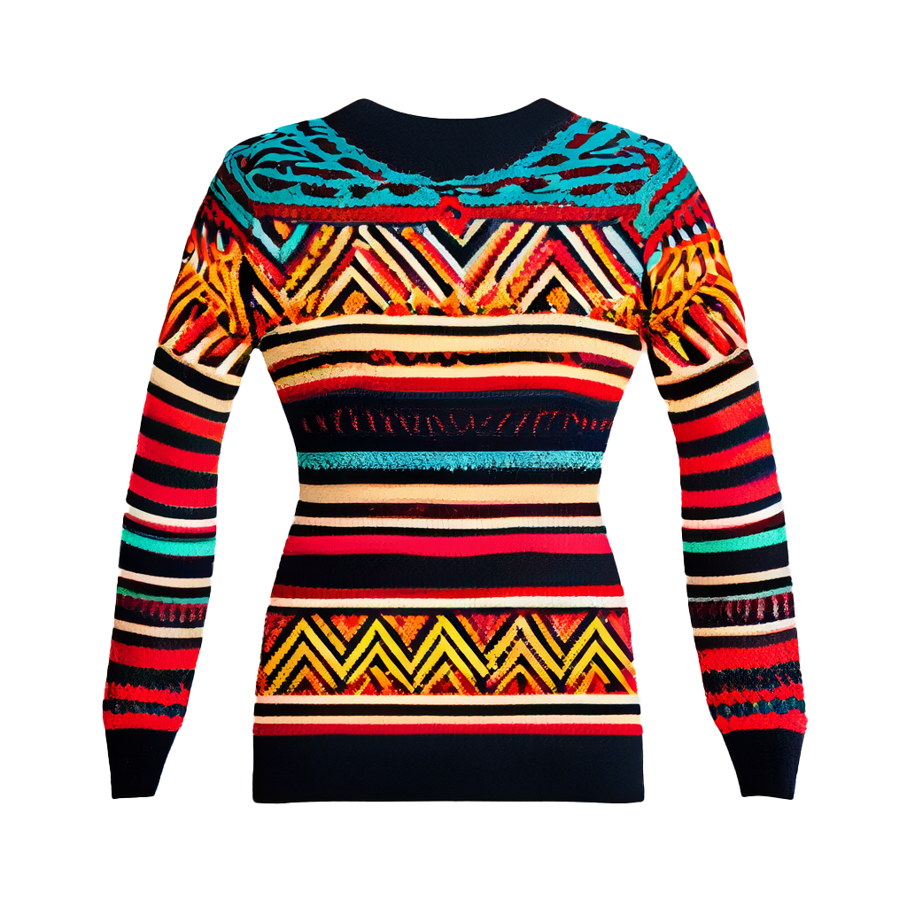 Cropped Crew Neck Sweater