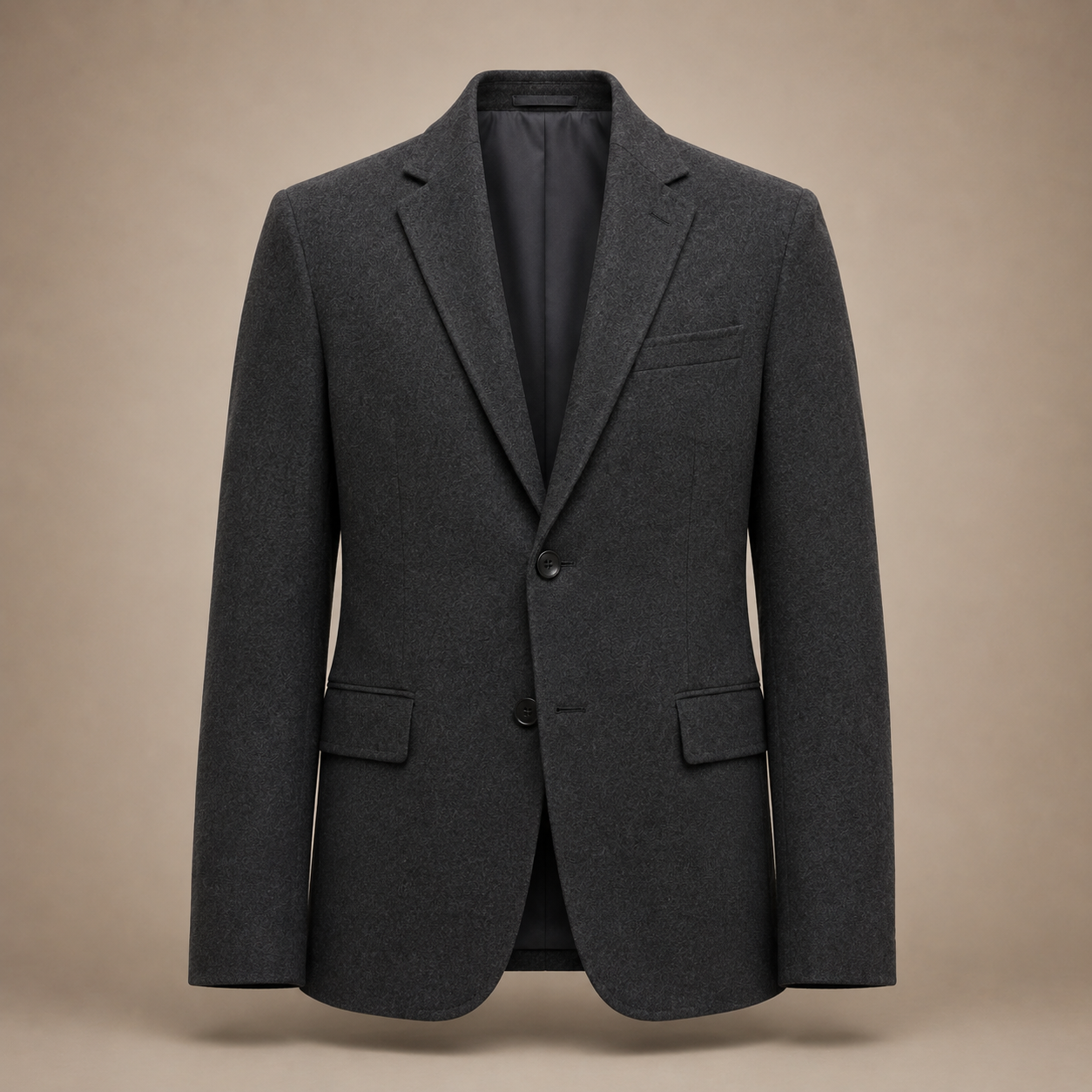 Charcoal Tailored Blazer Jacket