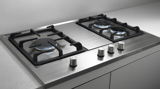 Silver Eleim Gas Hob