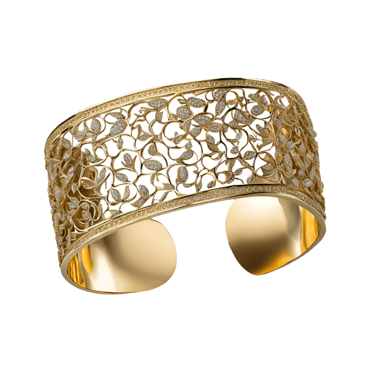 Luxe Gold Chunky Bracelet