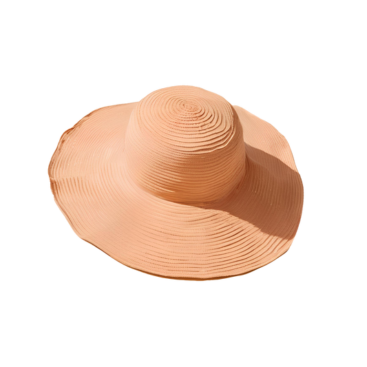 Tangerine Glow Beach Hat