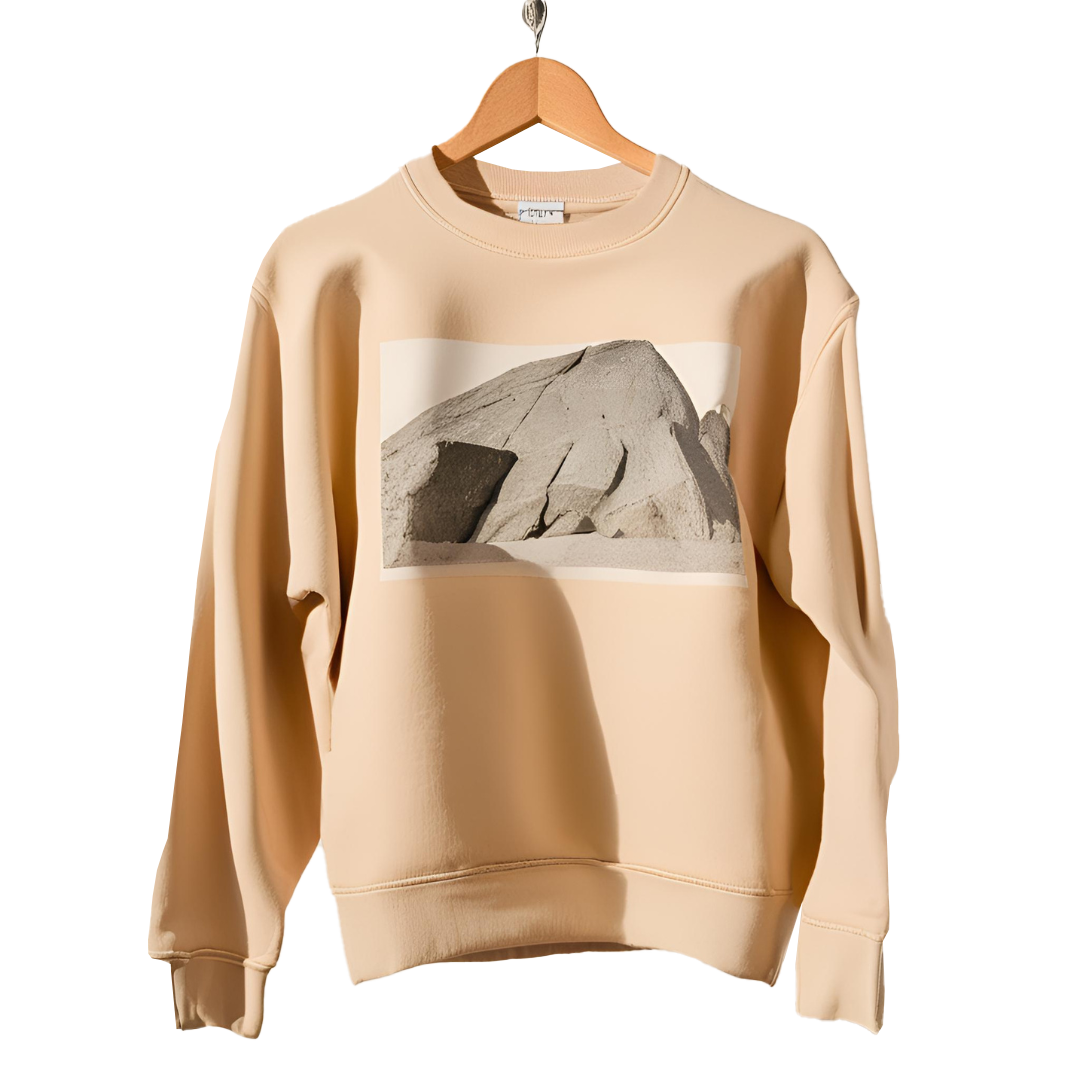 Nature Pattern Jumper in Peach