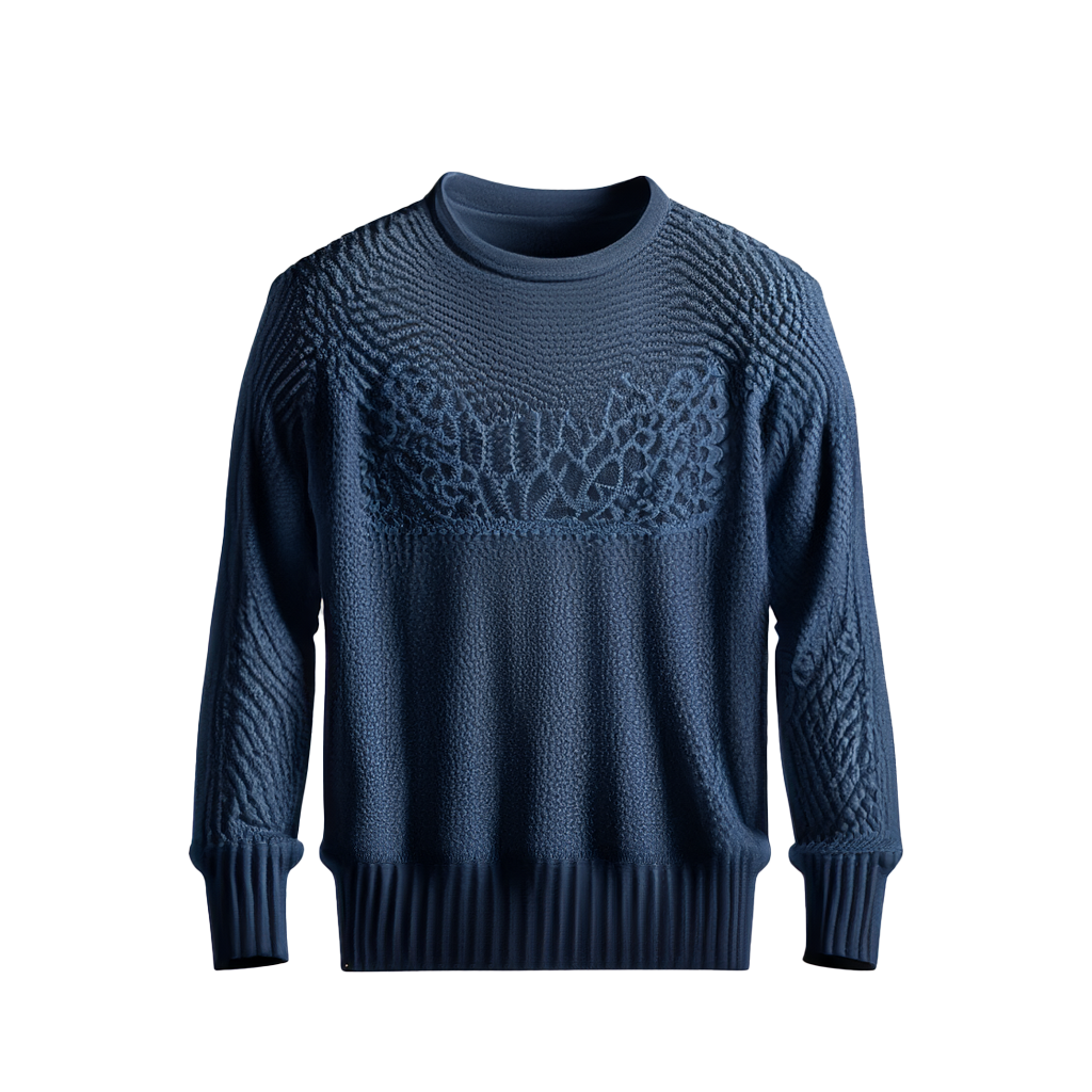 Cable Knit Cotton Sweater