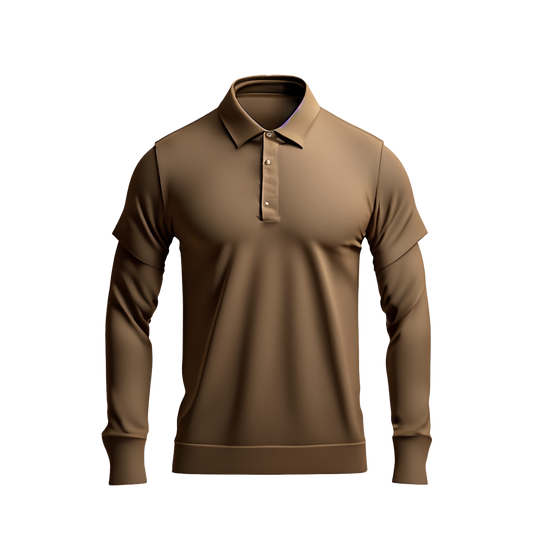 Long Sleeve Polo Tee