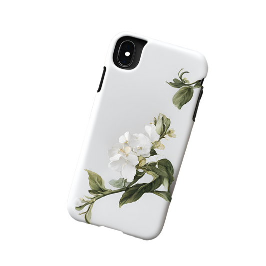 White Orchid Smartphone Case