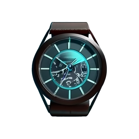 Futuristic Luminous Skeleton Watch