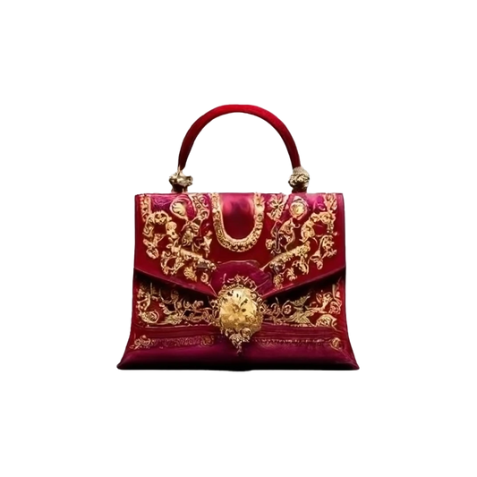 Scarlet Splendor Handbag