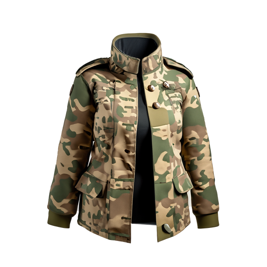 Modern Military Terrain Pattern Jacket