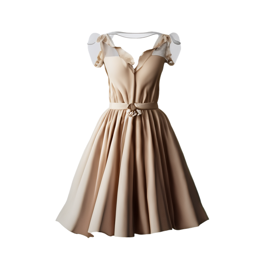 Romantic Off-Shoulder Dress