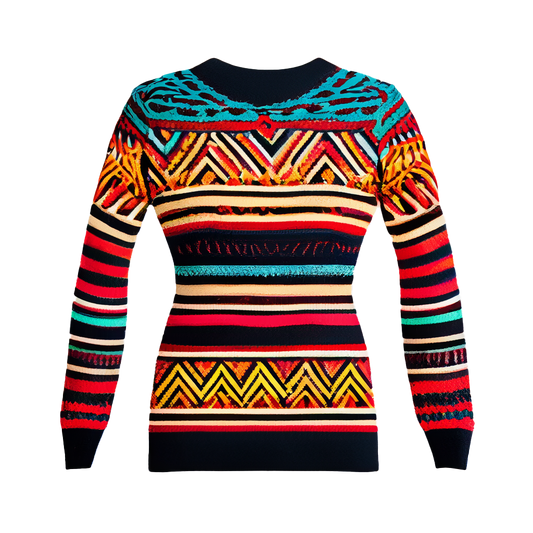 Cropped Crew Neck Sweater