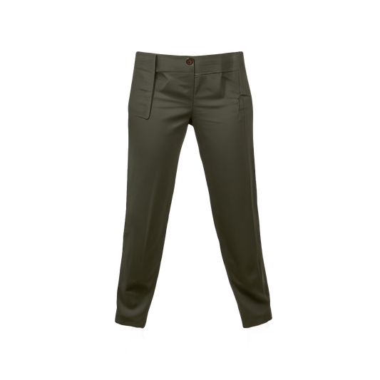 Sleek Ankle-Length Pants