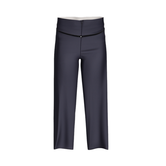 High-Waisted Wide-Leg Pants