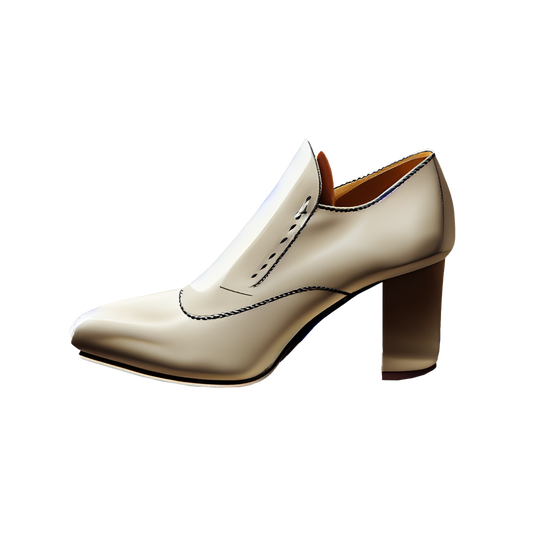Modern Block Heel Loafers